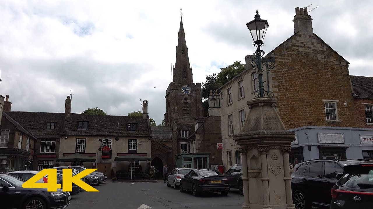 Uppingham Walk: Town Centre【4K】