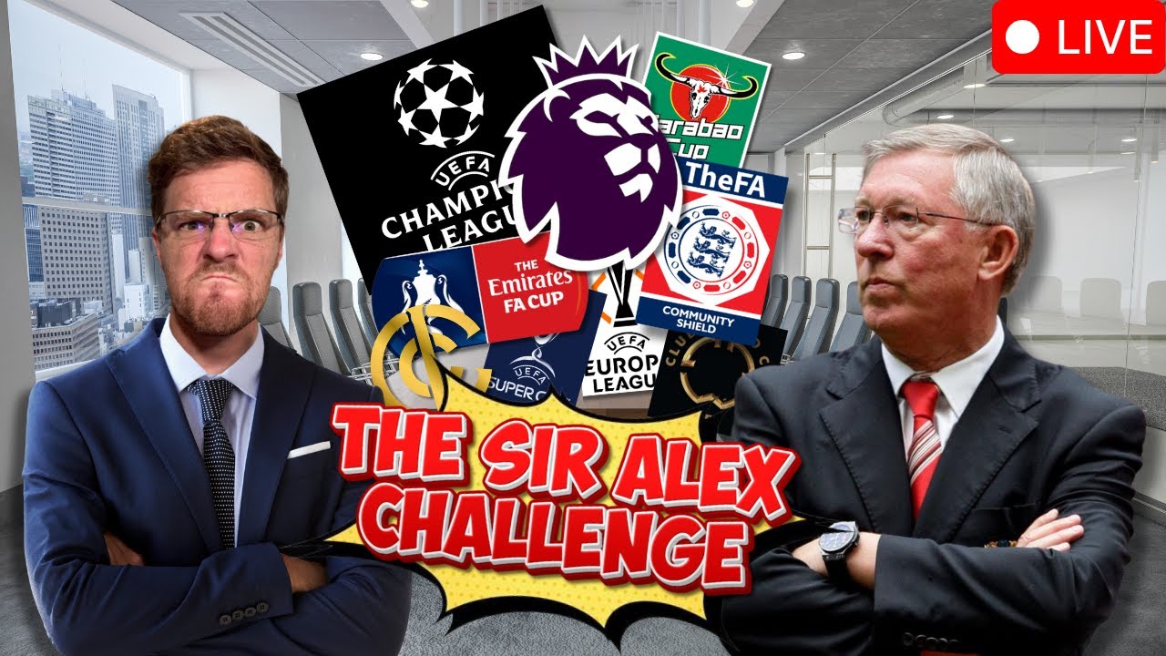 It's Fergie Time! Day 1 | FM26 Live Stream Challenge