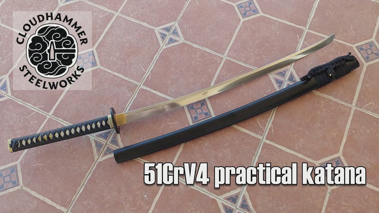 Sword Review - Cloudhammer Steelworks 51CrV4 practical katana