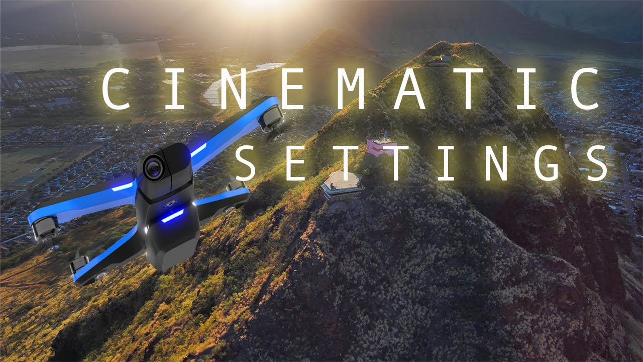 Skydio 2 CINEMATIC SETTINGS