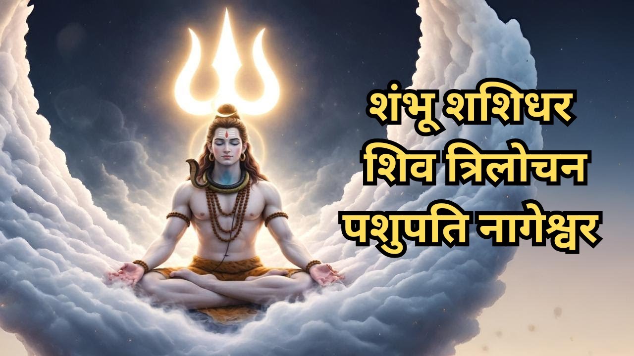 शंभू शशिधर शिव त्रिलोचन || Shambhu Shashidhar Shiv Trilochan || Slow || Meditation