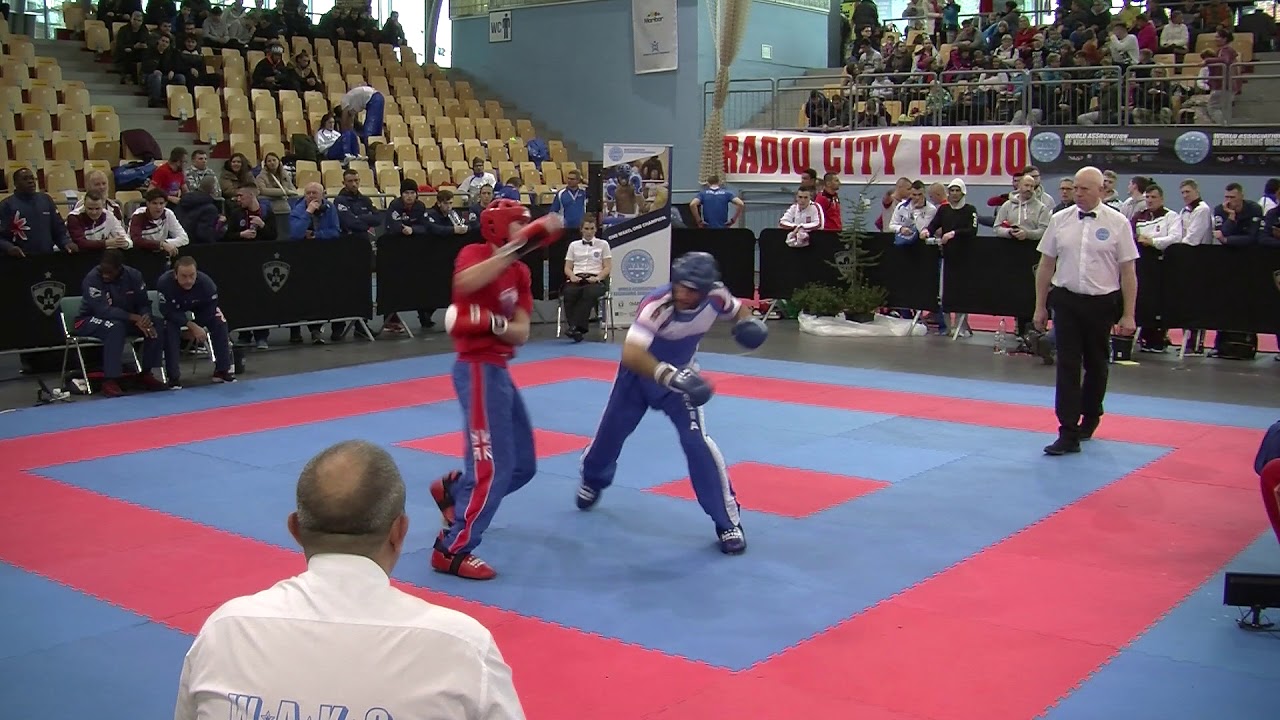 Elijah Everill v Vrezh Petrosian WAKO European Championships 2018