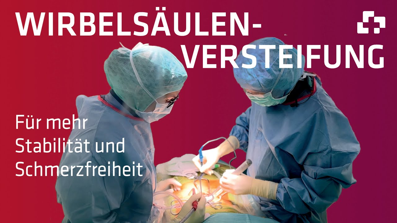 Stabilität und Schmerzfreiheit durch Wirbelsäulenversteifung im DIAKOVERE Annastift