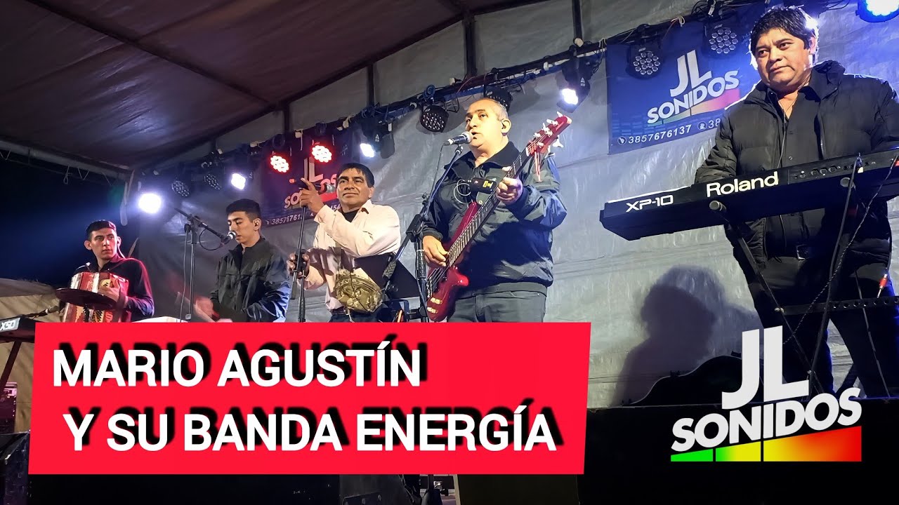 MARIO AGUSTÍN y Su Banda Energía - Pista El Recreo - VILLA UNION 16/08/25