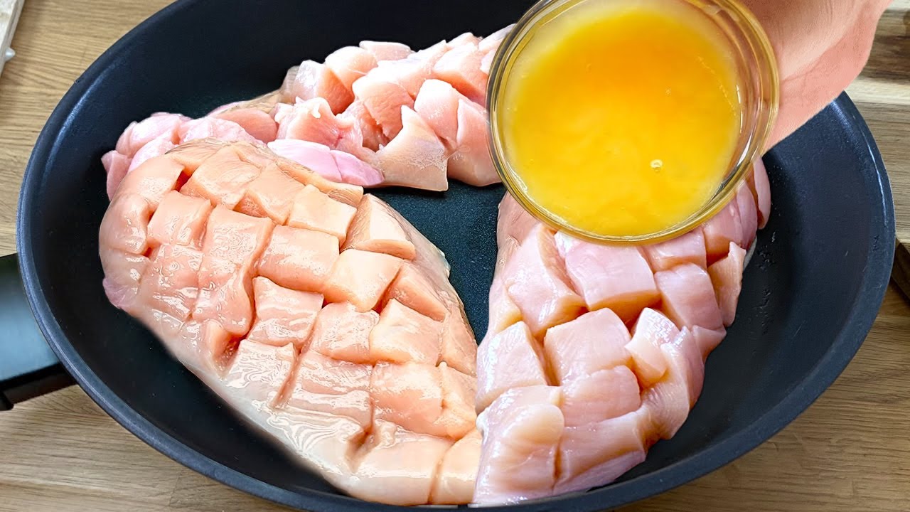 Любимое блюдо❗️ Быстрый и простой ужин из куриной грудки!