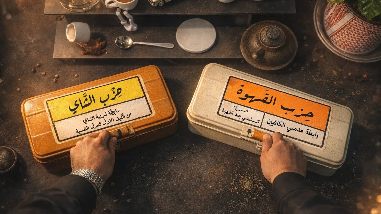 الفرق بين حزب القهوه و حزب الشاي 