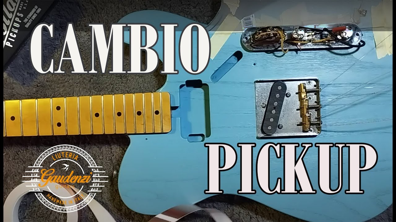 Dalla TELE Humbucker al Single Coil: Upgrade con Lollar Vintage Neck | Gaudenzi Guitars