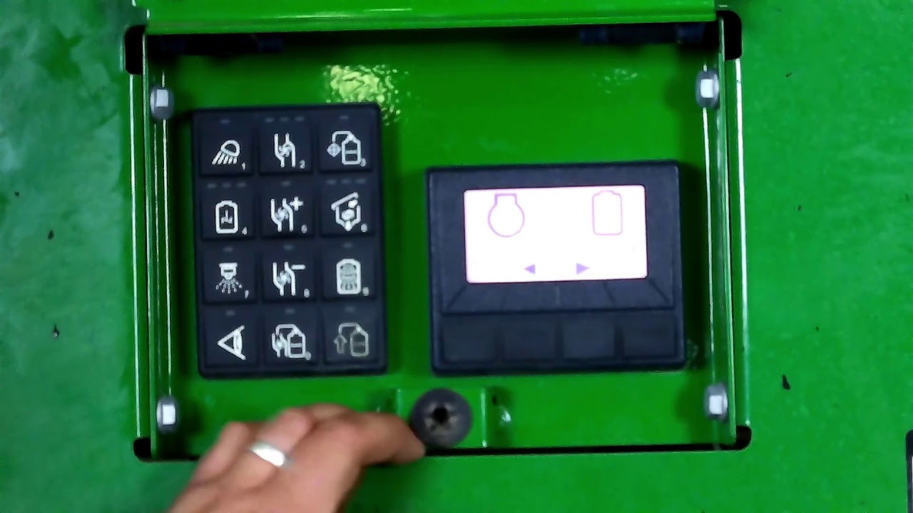 R Series Sprayers - Load Center Keypad