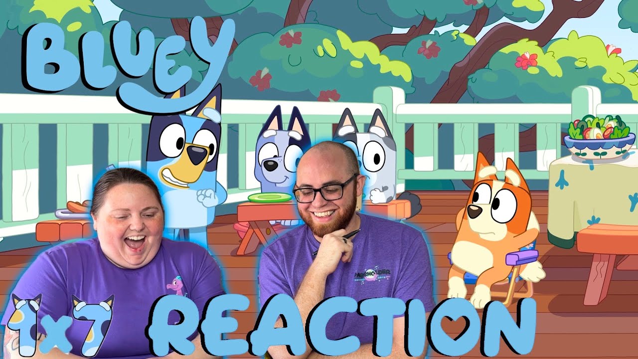 First Time Parents Bluey Reaction Season 1 Episode 7 BBQ