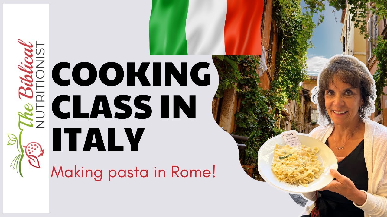 How To Make Homemade Pasta From Scratch | Cooking Class In Rome, Italy
