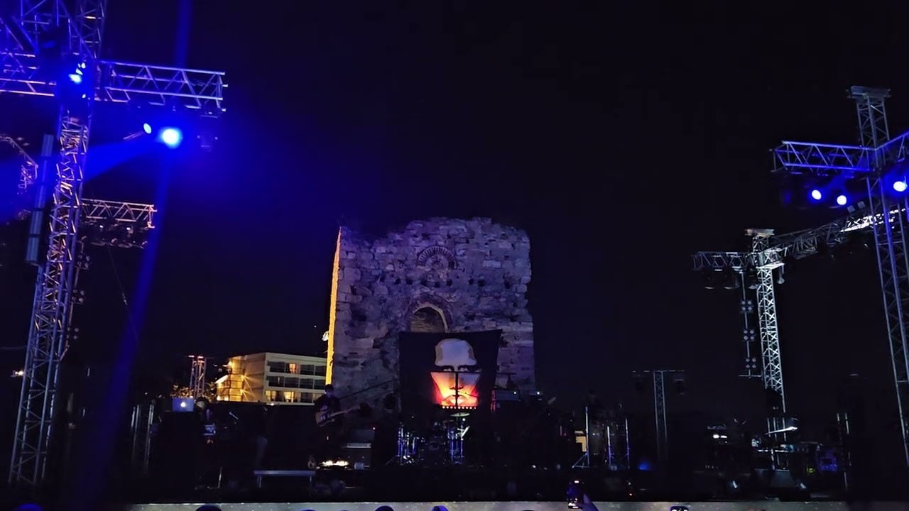 The first 3 minutes of Grace Jones' live at Sani Festival on August 2nd, 2025.