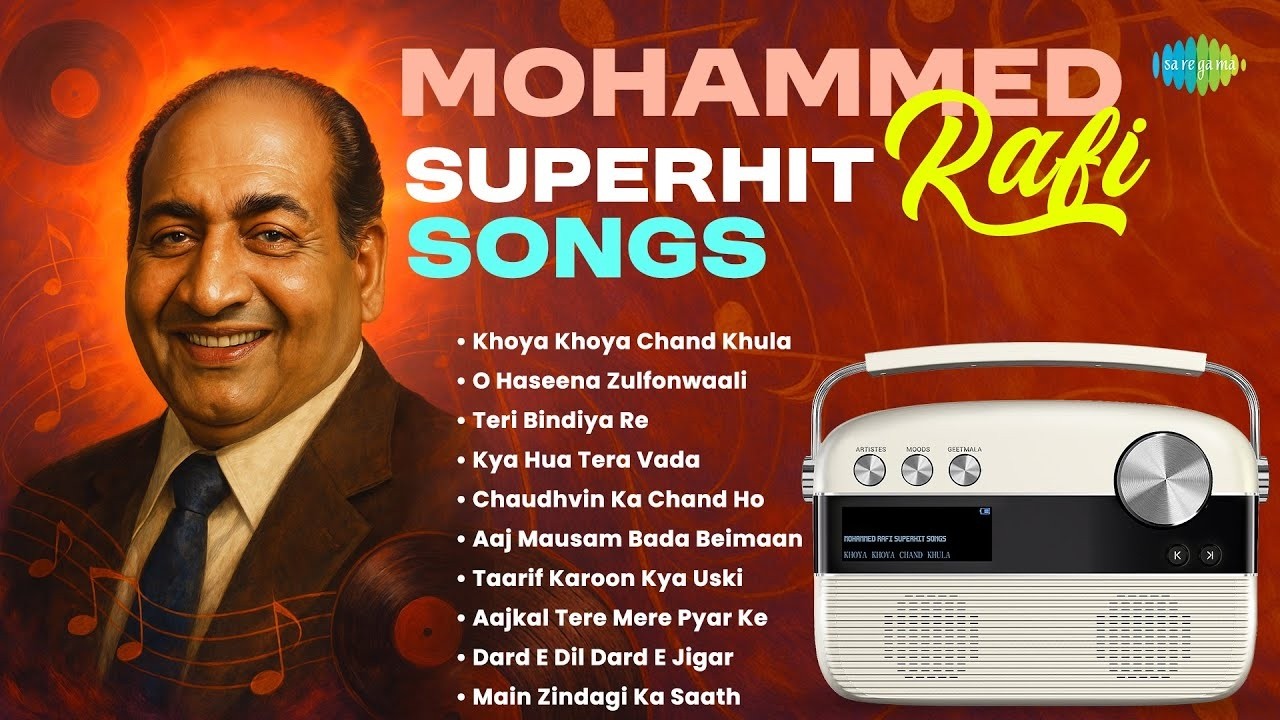 Live-Mohammed Rafi Superhit Songs | Old Hindi Songs | Khoya Khoya Chand | O Haseena Zulfonwaali