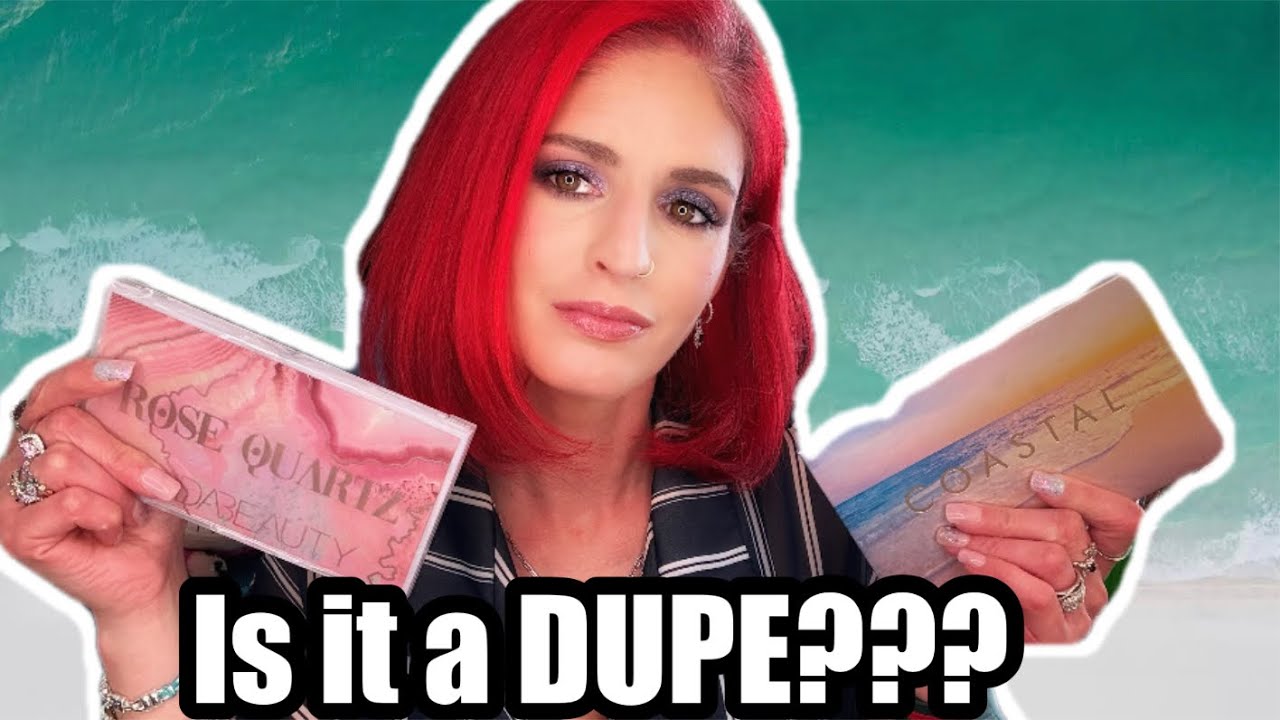 Huda Beauty Rose Quartz VS Alter Ego Coastal Palette // Is it a Dupe???