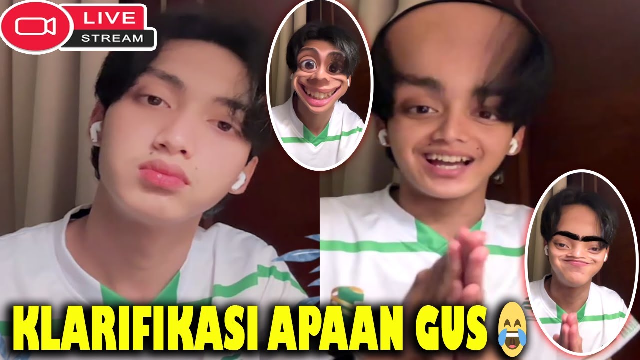KEGABRUTAN GUS AZMI TENGAH MALAM, KLARIFIKASI APAAN YA ? 😂