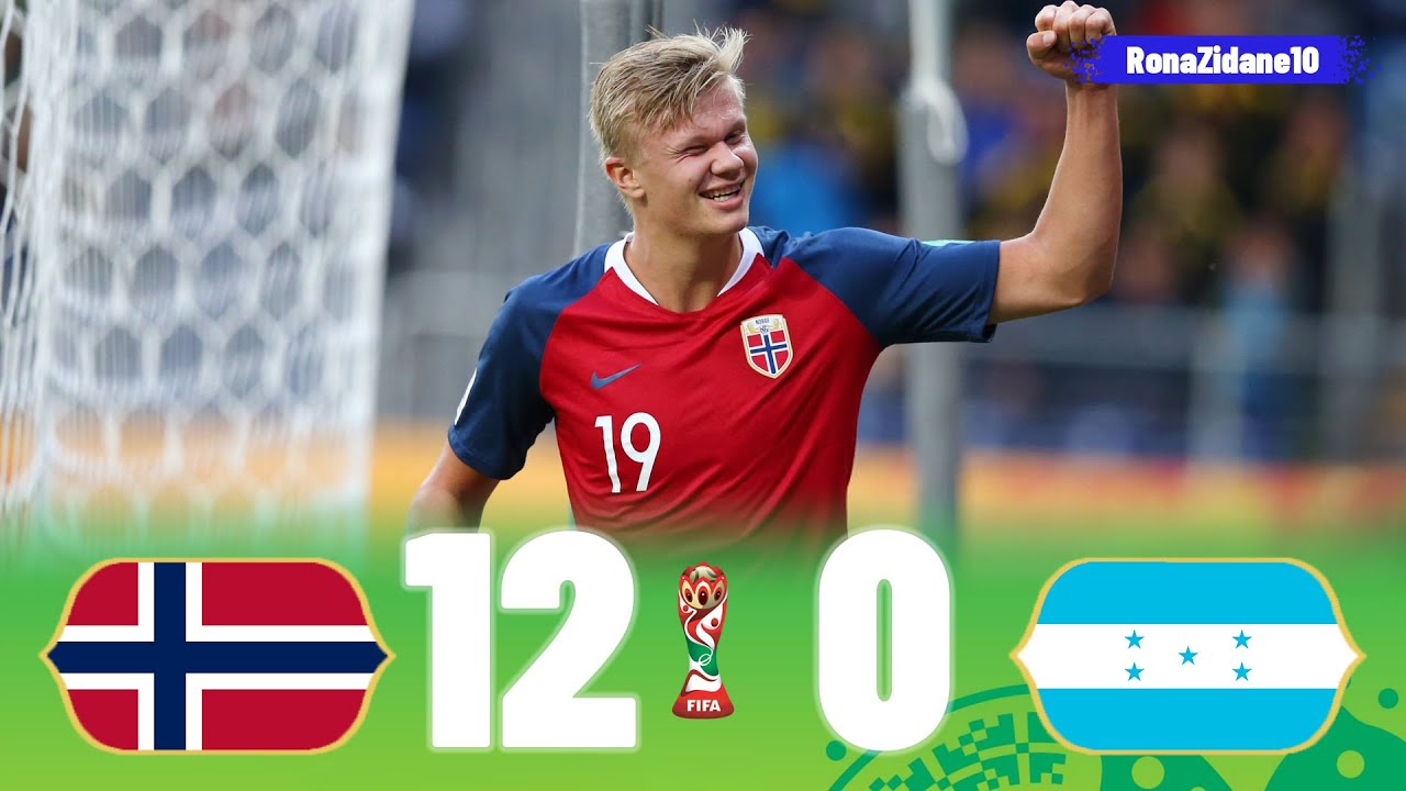 Norway vs Honduras 12-0 | When Erling Haaland Scores 9 Goals | Highlights | U20 FIFA World Cup 2019