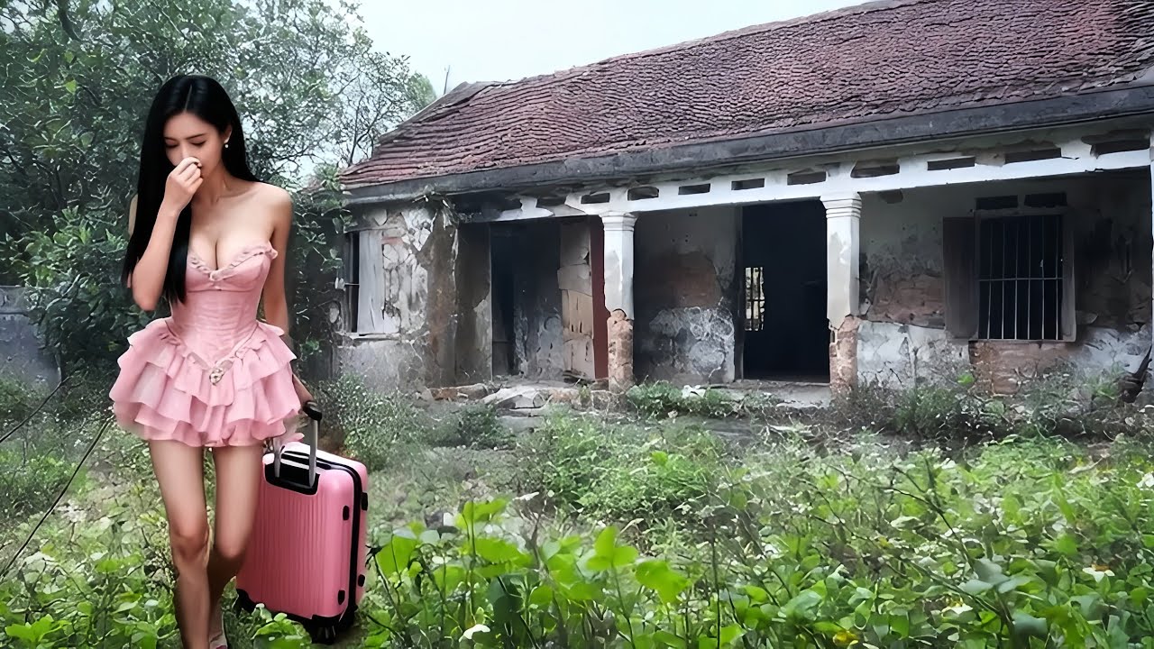 A Woman Restores an Abandoned Old House, Leaving the Neighbors in Shock