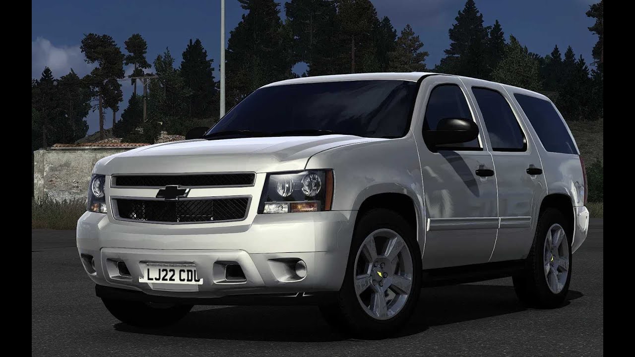 Chevrolet Tahoe 2007 V3.8 - ETS2 -[1.54][Euro Truck Simulator 2] #eurotrucksimulator2#entertainment