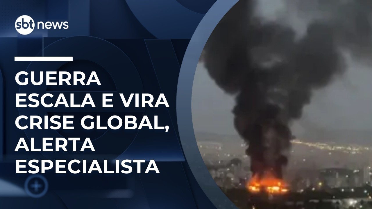 Guerra no Oriente Médio escala e preocupa o mundo, diz especialista | #SBTNews