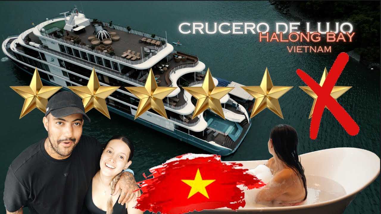 Estuvimos en un CRUCERO 6 ⭐️⭐️⭐️⭐️⭐️🌟| Halong bay | VIETNAM