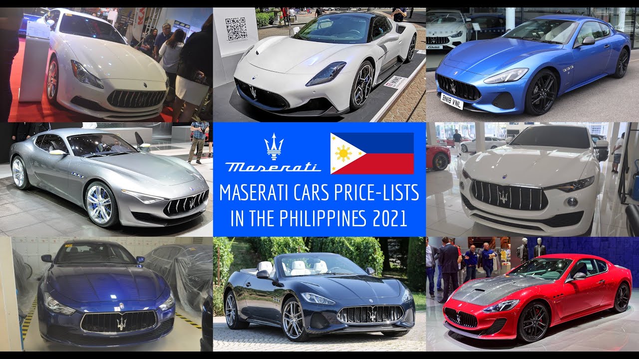 Maserati Cars Price-lists in the Philippines 2021