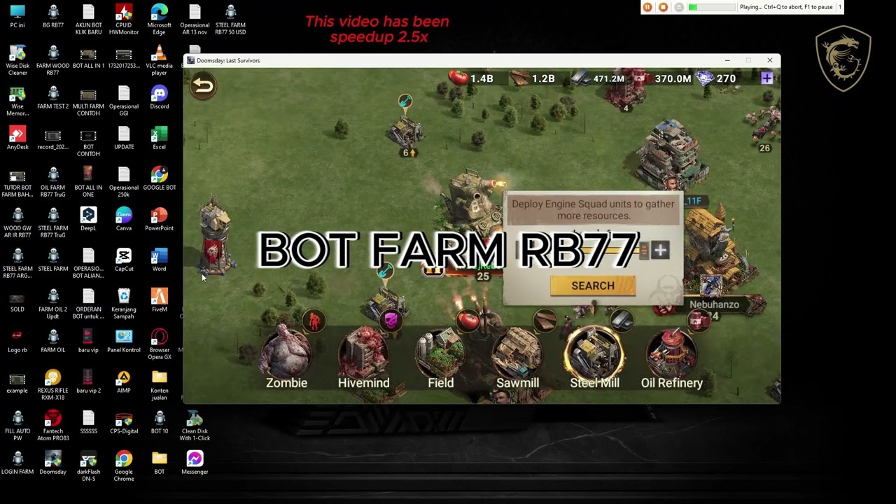 Doomsday last survivor | FARMING BOT