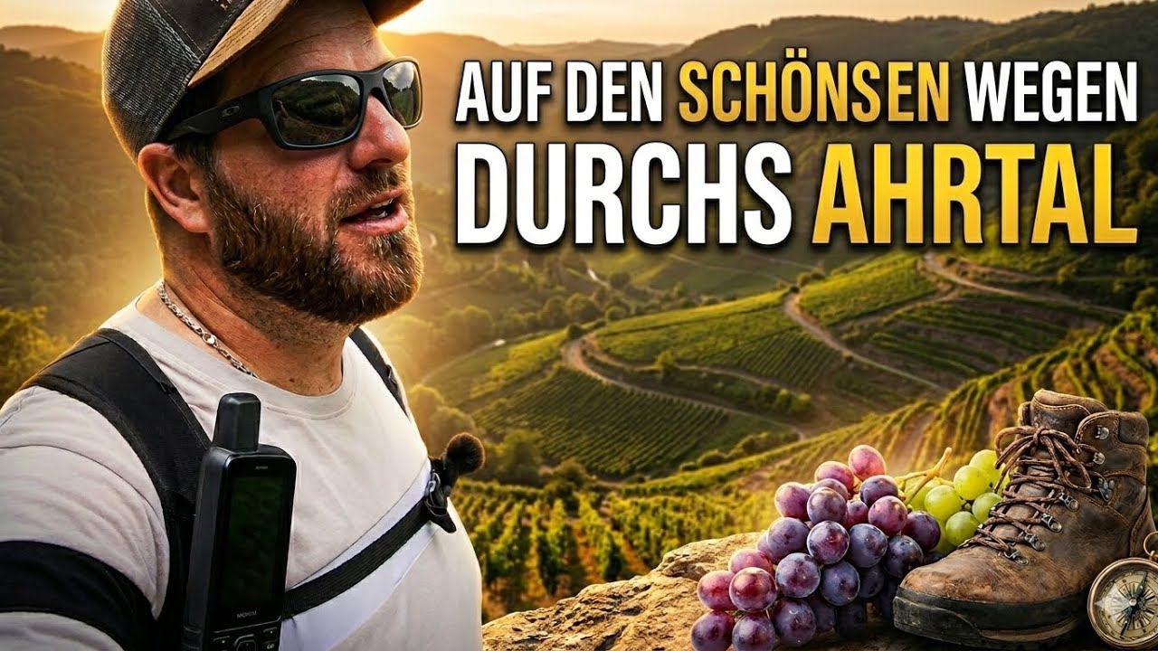 Zwischen Weinbergen & Wildnis – Meine Wanderung durchs wunderschöne Ahrtal 🍇🥾| LiebeltTV | 2025 | 4K