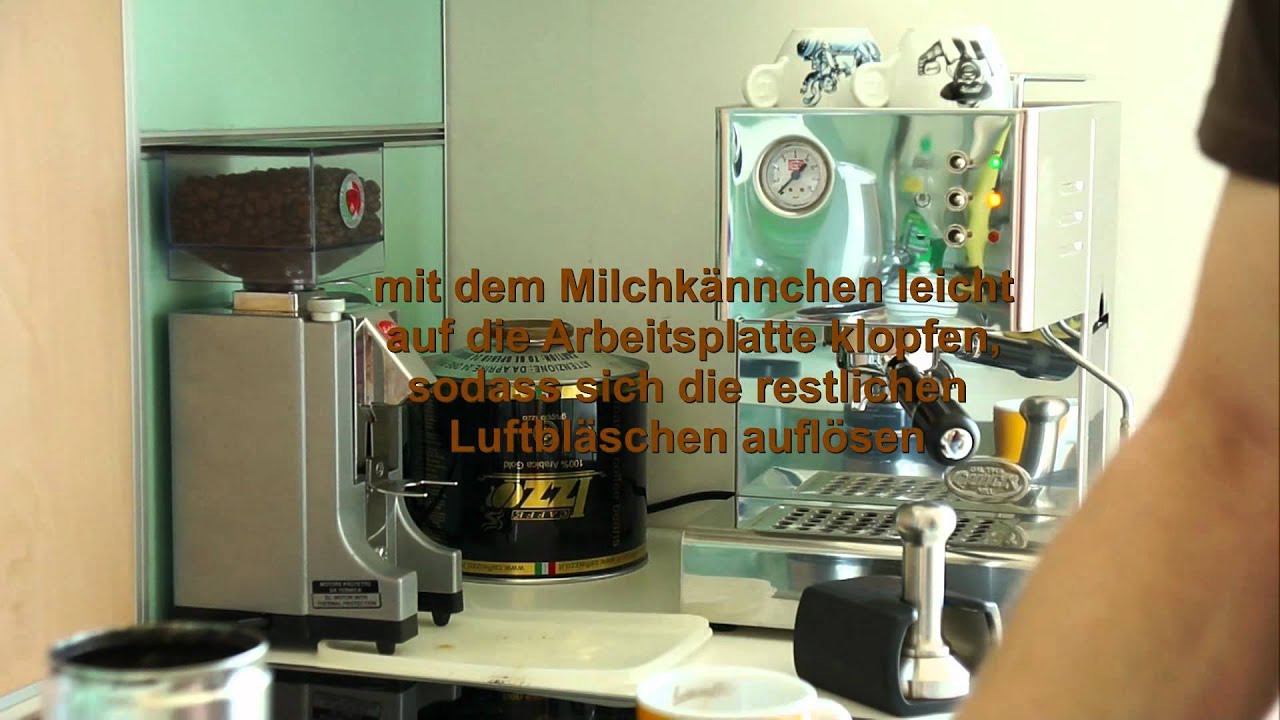 Cappuccino mit Quickmill Cassiopea