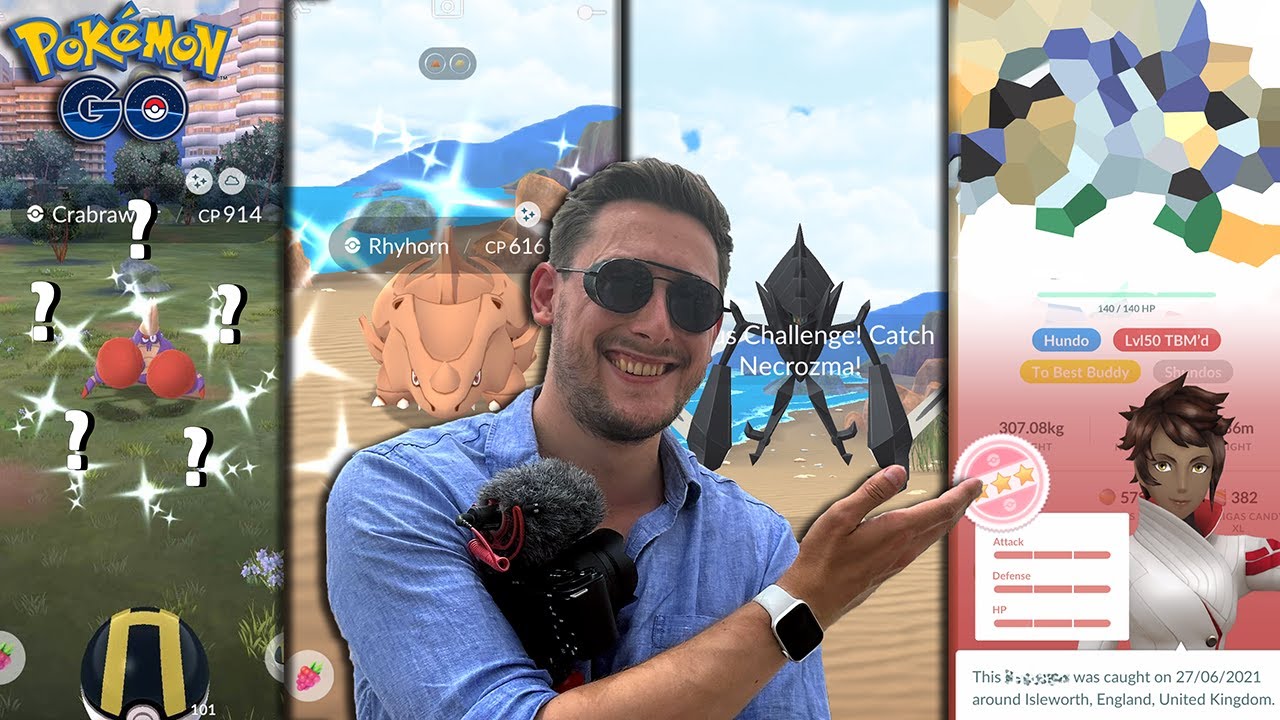 ANOTHER *SHUNDO* Spelunker's Cove Shiny Crabrawler Chase | Pokemon GO