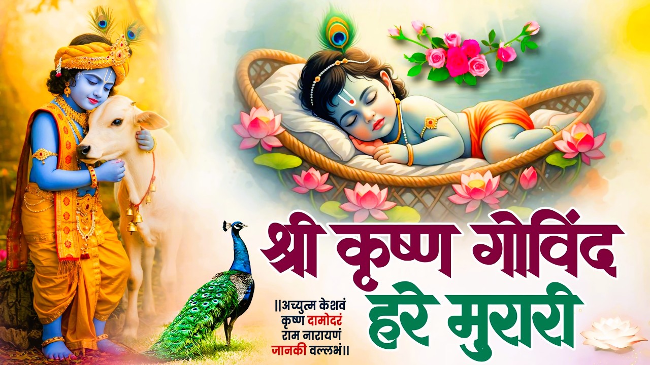 श्री कृष्णा गोविन्द हरे मुरारी - भजन | Shri Krishna Govind Hare Murari | Krishan Bhajan 2026