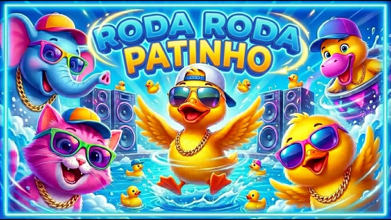 RODA RODA RODA PATINHO (Funk Infantil) - Música Infantil - OFICIAL - OS FOFOS