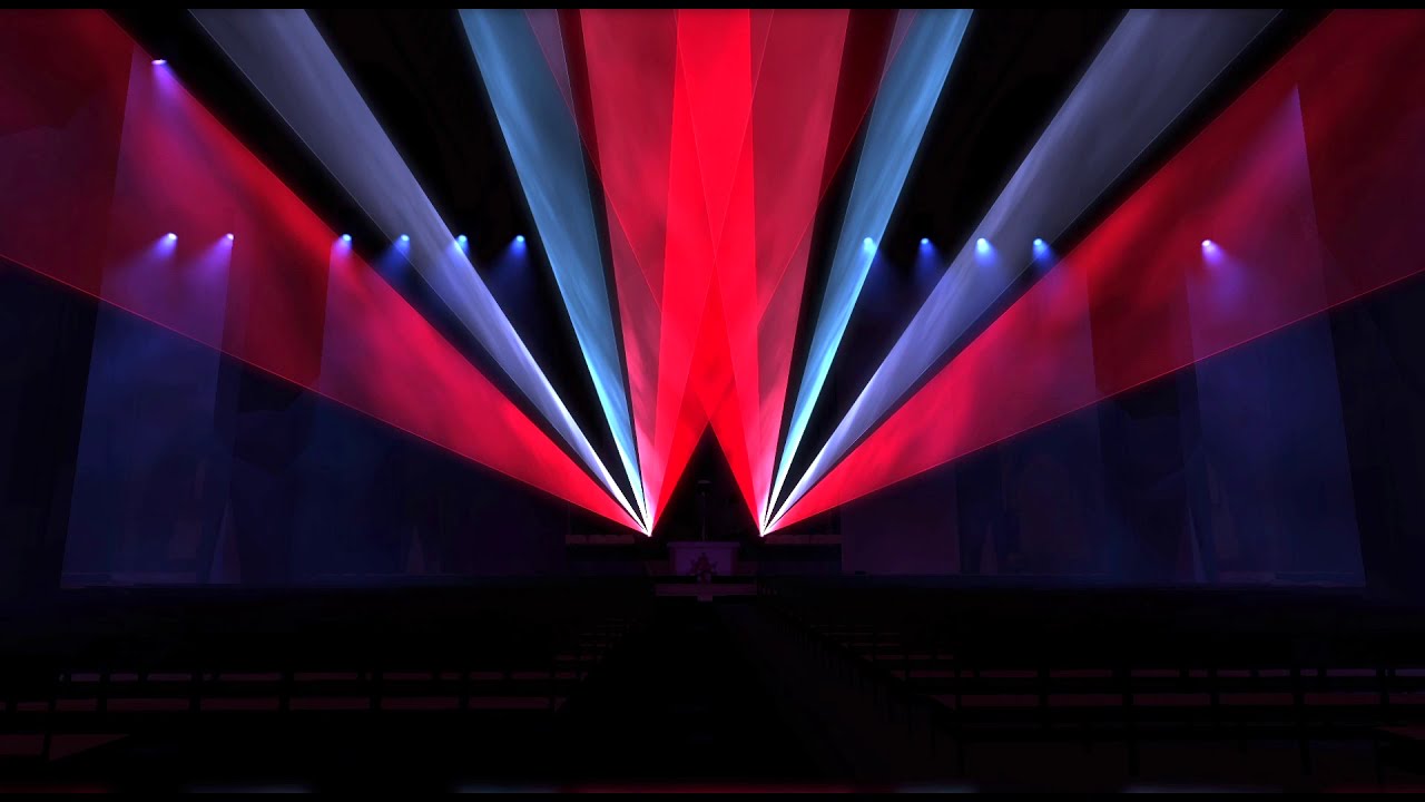 Lasershow - Beamshow - Kirche