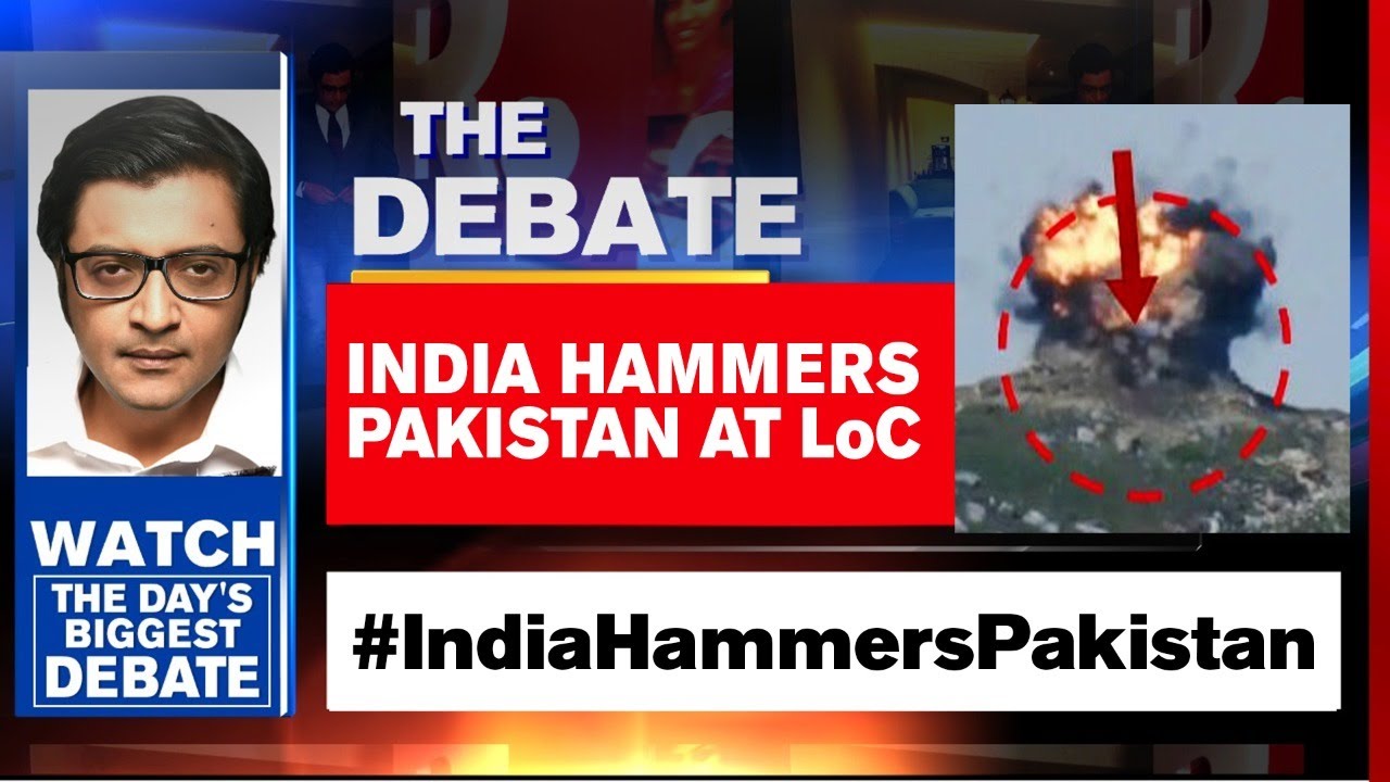 Pakistan Targets Civilians Along The LoC, Indian Army Retaliates | The Debate With Arnab Goswami