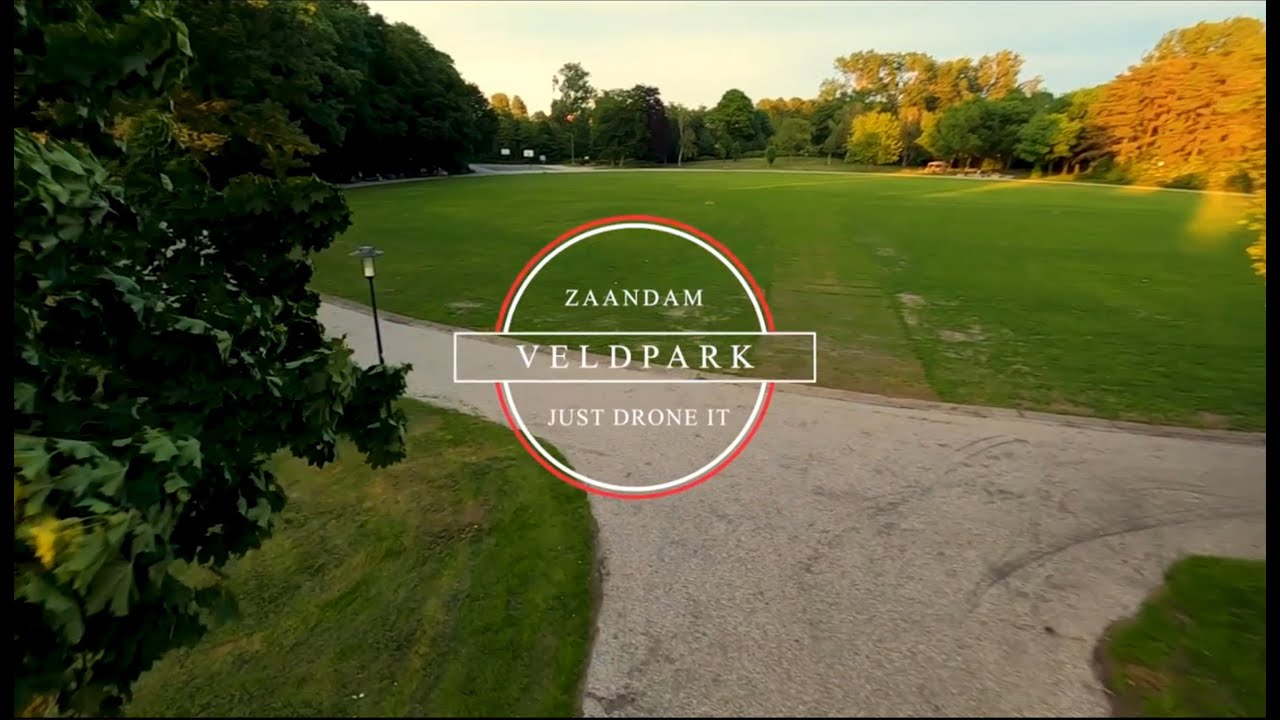 Zaandam Netherlands - Veldpark cinematic fpv drone video relaxing 4K by Just Drone It EU