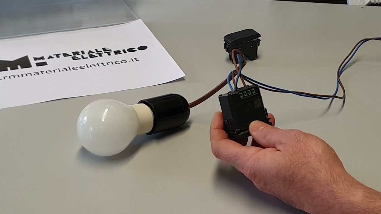 TUTORIAL 1 Deviatore connesso Bticino LivingLight