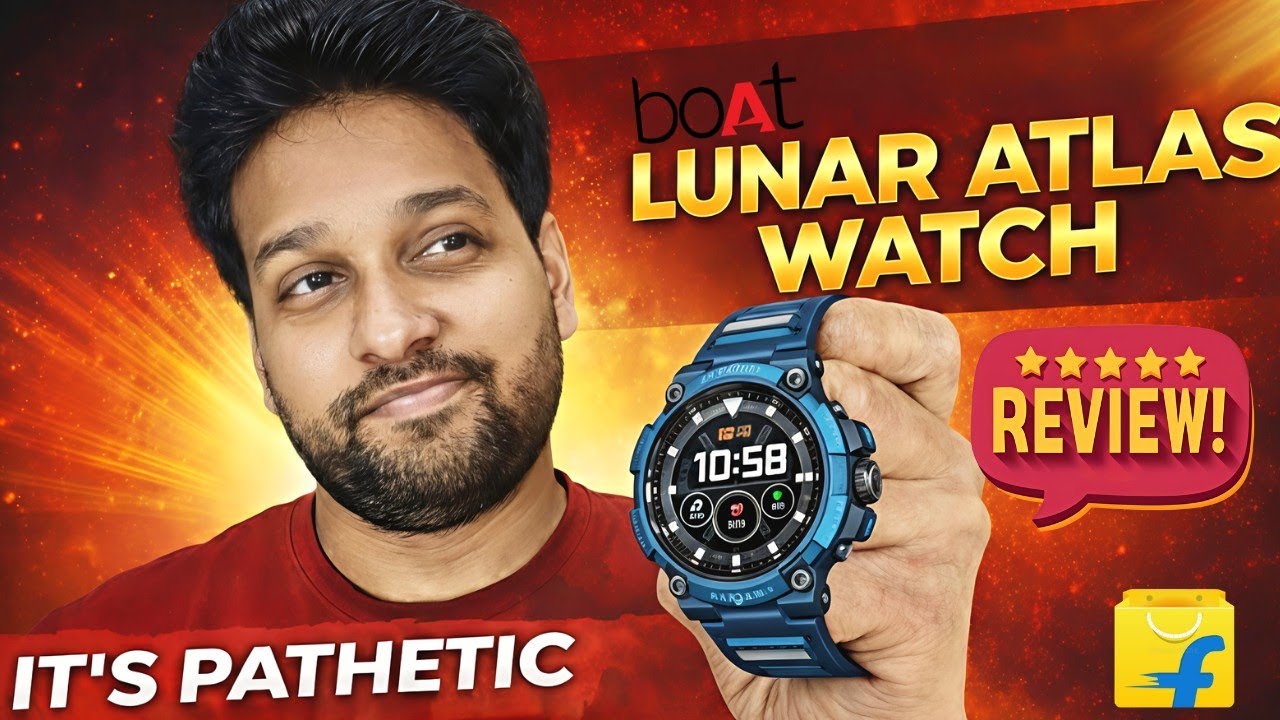 boAt Lunar ATLAS 🤐 new launch - GPS tracking | boAt rugged watch | boAt lunar Atlas Review 