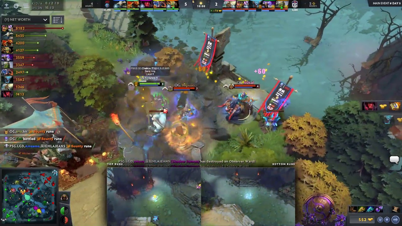 PSG.LGD vs OG at The International 2019