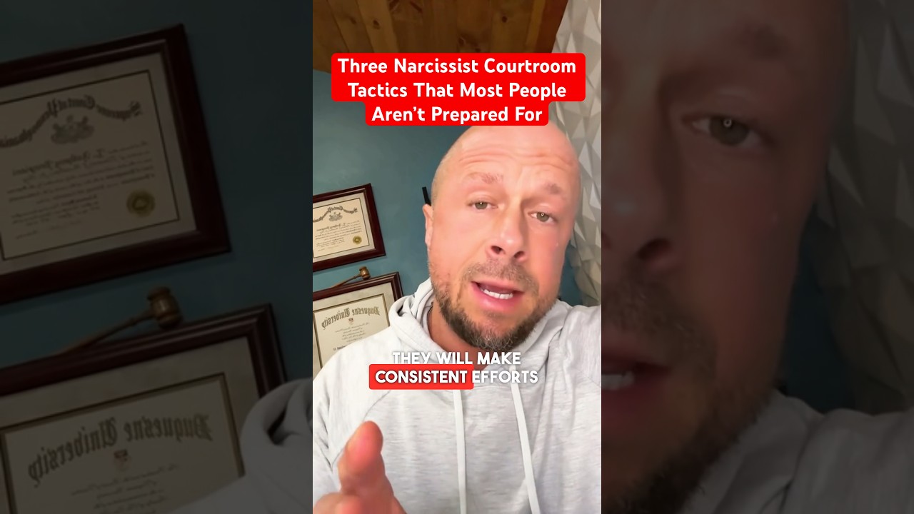 Three Narcissist Courtroom Tactics That Most People Aren&rsquo;t Prepared For #divorce #childcustody