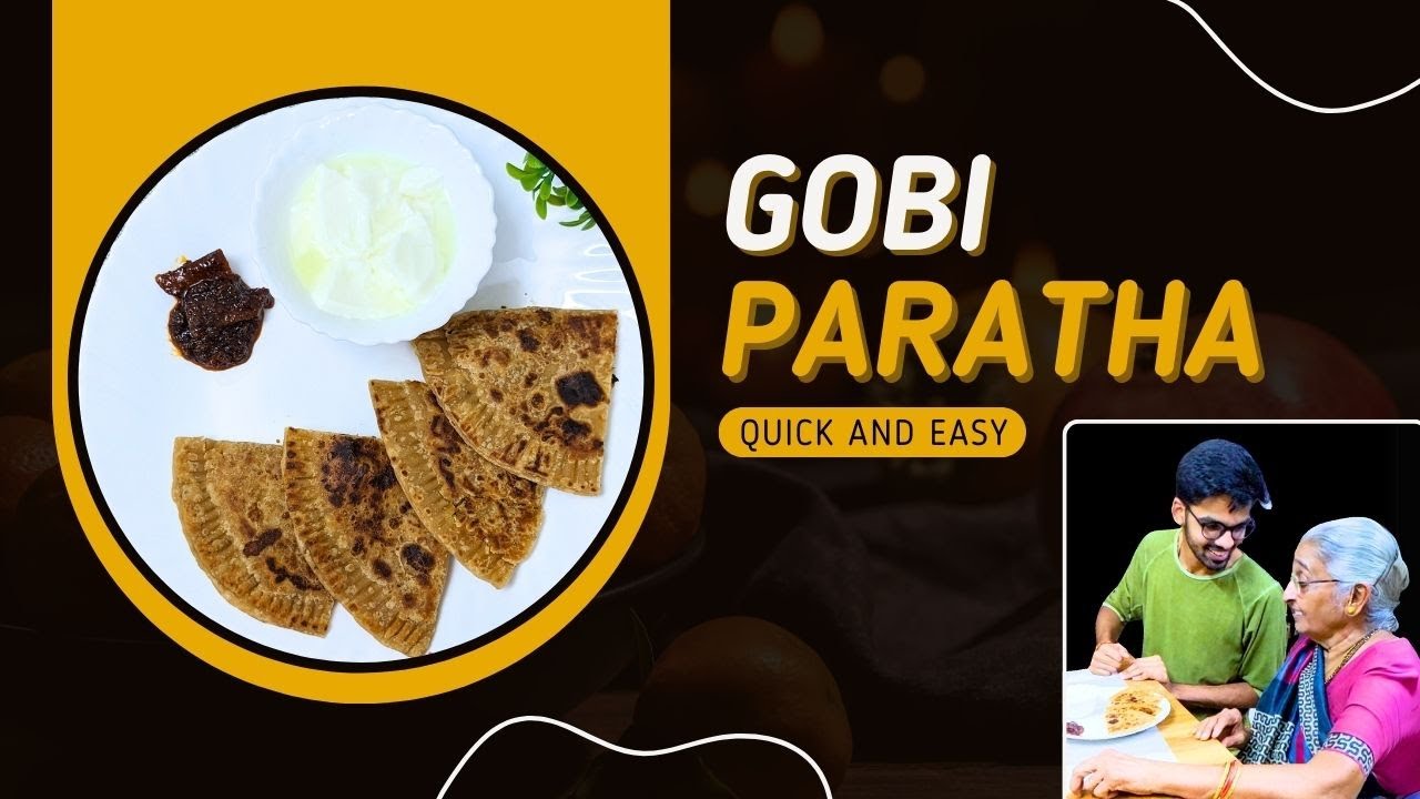 गोबी के पराठे | Gobi Da Paratha | Quick and Easy | Paratha Recipes | Breakfast & Lunch Recipes