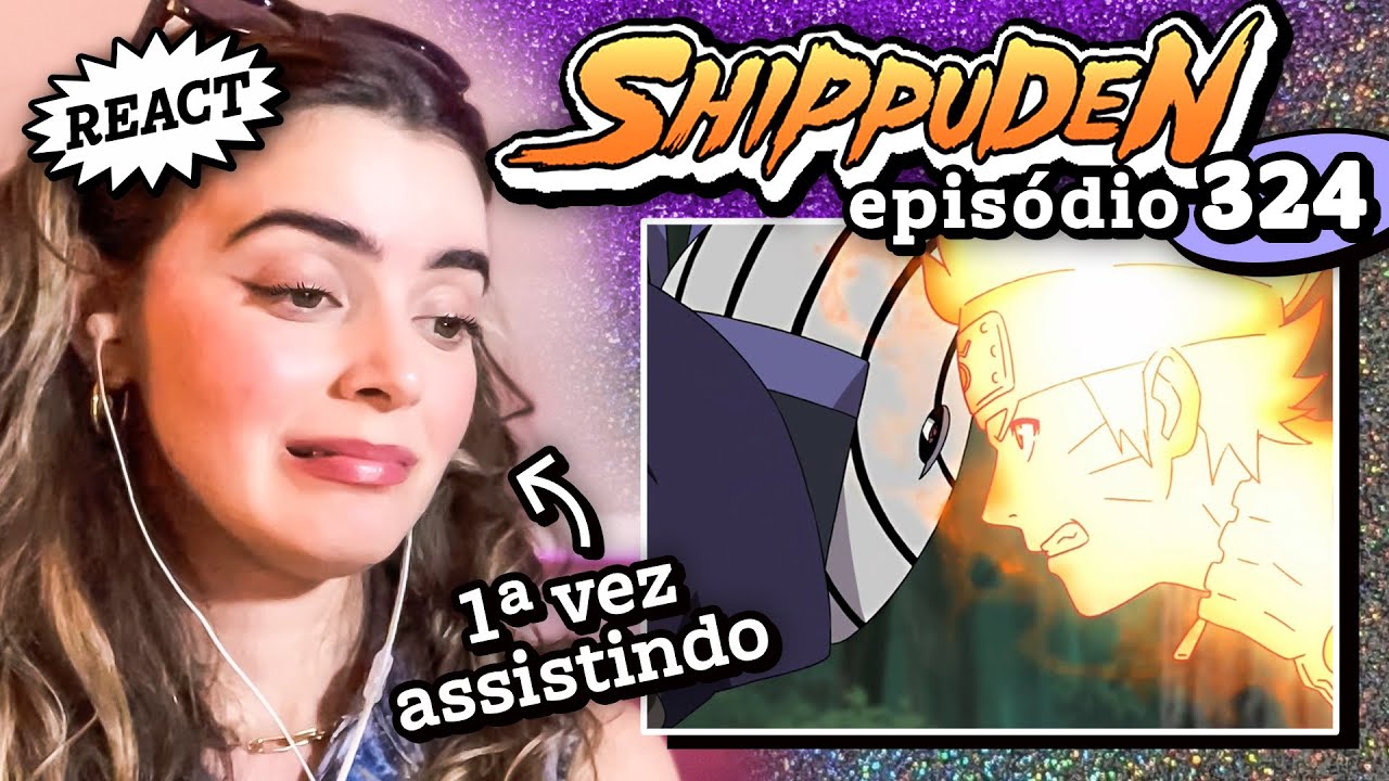 Me dá uma cabeçada, dá!!!! 😡 // React Naruto Shippuden 324