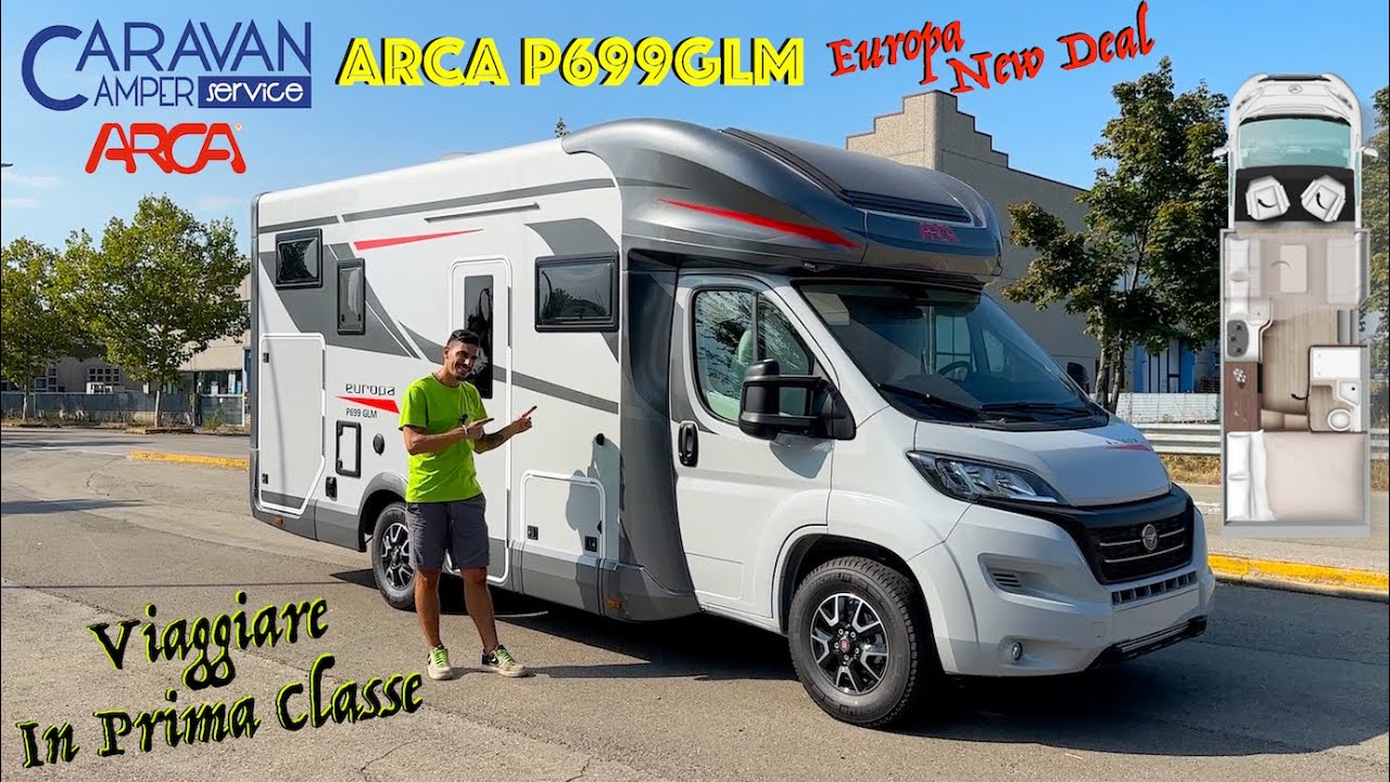 🌍Arca P699GLM Europa New Deal - VIAGGIARE IN PRIMA CLASSE !