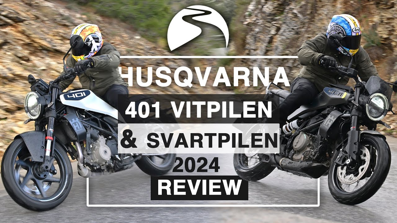 Обзор новых Husqvarna 401 Vitpilen и Svartpilen 2024 года: не просто KTM 390 в платье!