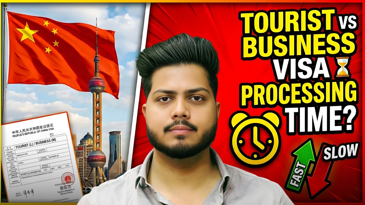 🇨🇳 Tourist vs Business Visa | Which China Visa Processes Faster?