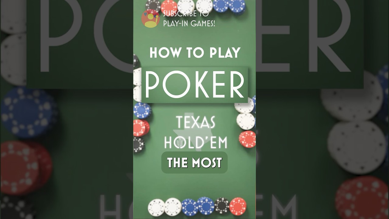 Poker Texas Hold&rsquo;em rules in seconds. Learn fast, play smart. #Poker #TexasHoldEm #Shorts