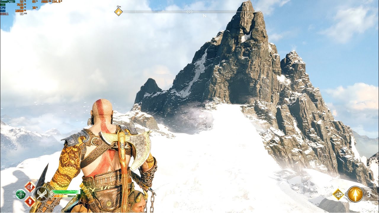God of War Ray Tracing High Bitrate Part 31 Hard give me a challenge Full Game