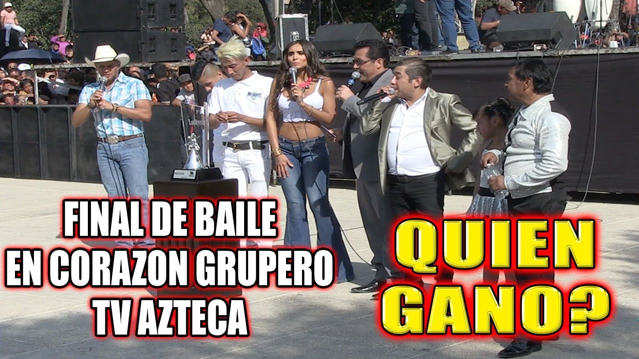 ***FINAL REYES DE LA NOCHE, CORAZON GRUPERO TV AZTECA***