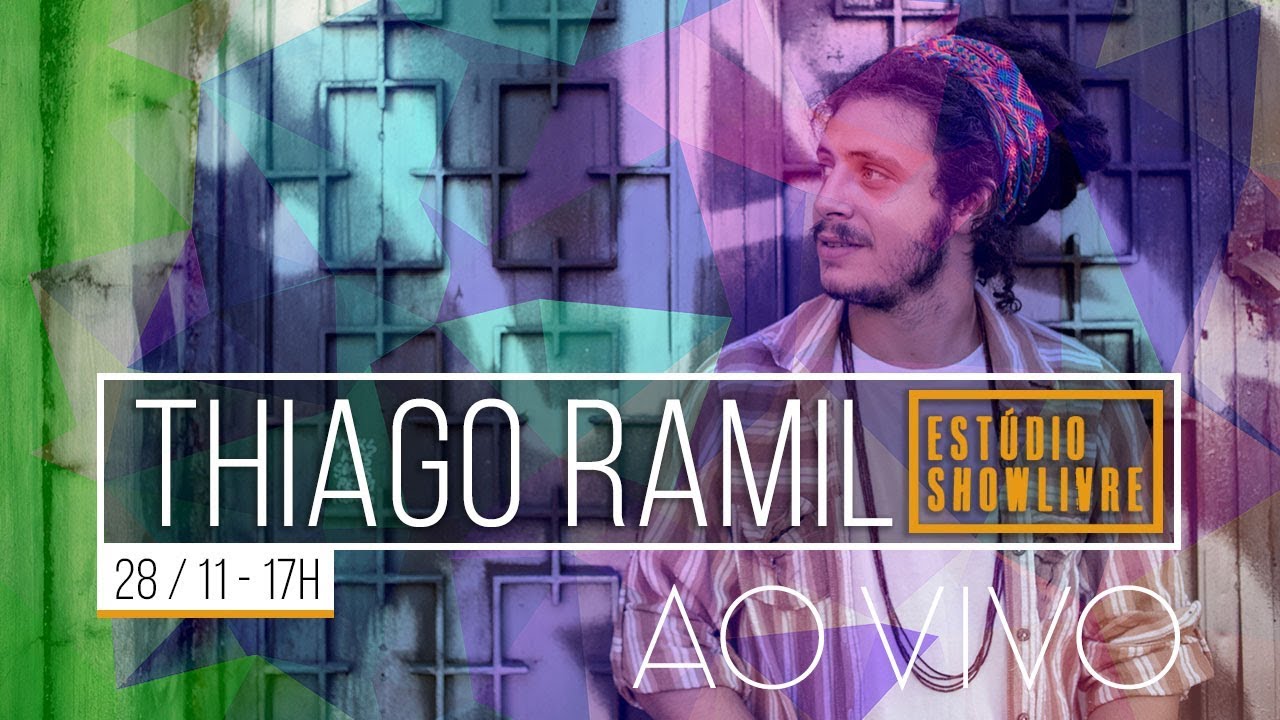 Thiago Ramil no Estúdio Showlivre - Ao Vivo