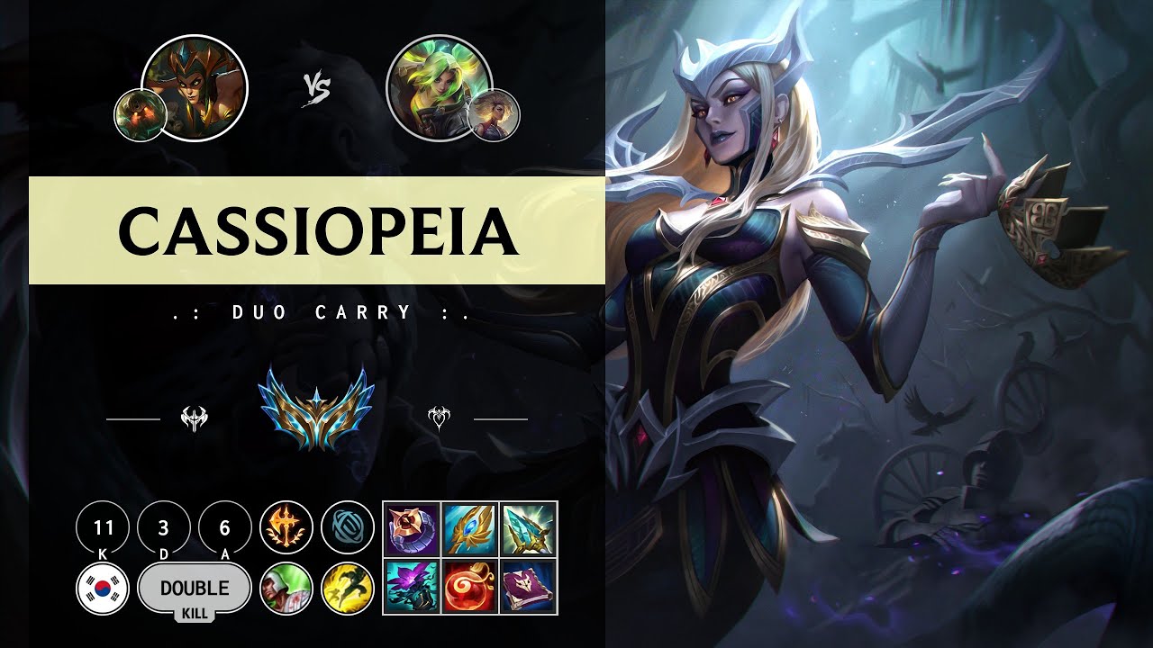 Cassiopeia Carry vs Zeri - KR Challenger Patch 14.11