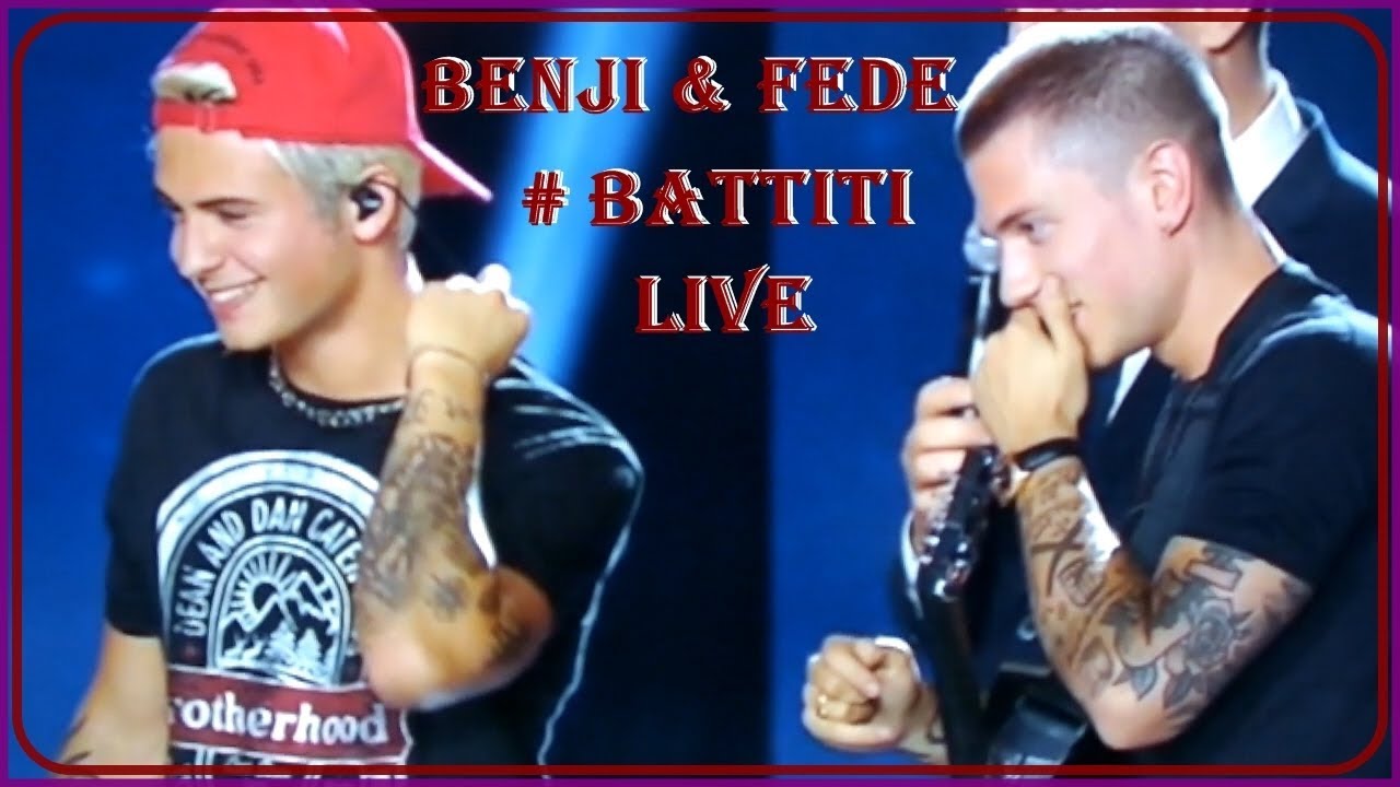 Benji & Fede esibizione Battiti Live  Puglia Nardò 2017