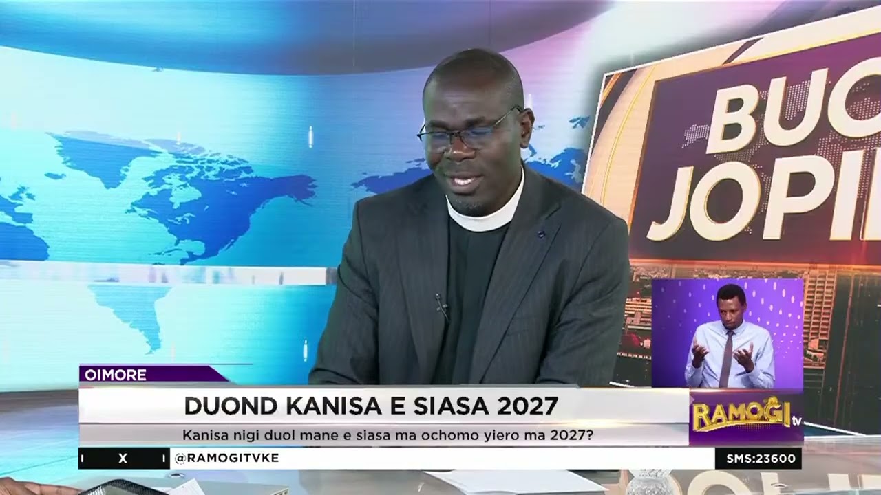 Canon Evans Omollo: Josiasa osechako goyo kwan ewi yoo ma gidhi makogo kanisa motelone yiero ma 2027