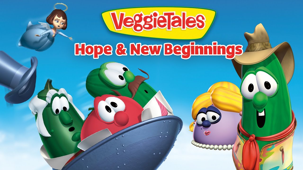 Hope And New Beginnings! 🙏🌟 Happy New Year from VeggieTales 🥹 Fresh Starts and Forgiveness